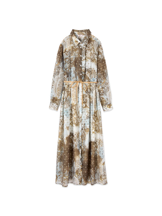 Oltre Oltre Abito da sera 700FR005169N0S5 Marrone Regular Fit