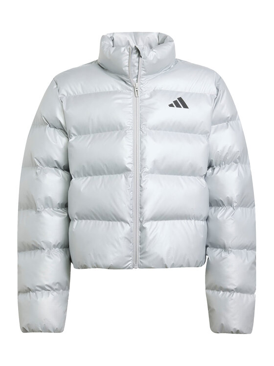 adidas adidas Zimska jakna Glam JM1670 Siva Regular Fit