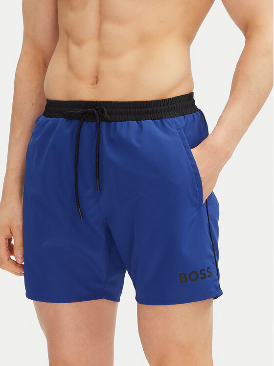 BOSS BOSS Badeshorts Starfish 50514429 Blau Regular Fit