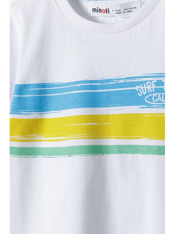 minoti minoti T-Shirt 13tee 34 Biały Regular Fit