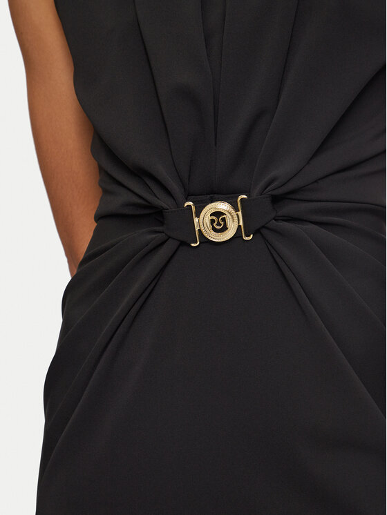 Rinascimento Rinascimento Rochie cocktail CFC0120270003 Negru Regular Fit