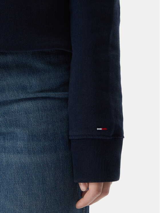 Tommy Jeans Tommy Jeans Μπλούζα Heritage Logo DW0DW22821 Σκούρο μπλε Regular Fit