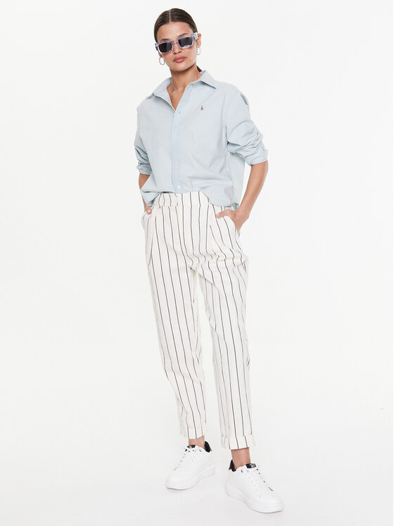 Polo Ralph Lauren Polo Ralph Lauren Srajca 211891420001 Svetlo modra Relaxed Fit