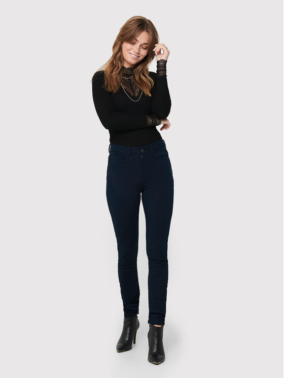 ONLY ONLY Bluzka Tilde 15207788 Czarny Regular Fit