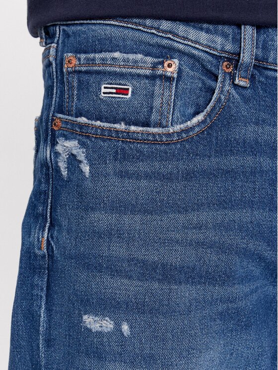 Tommy Jeans Tommy Jeans Τζιν Isaac DM0DM17653 Σκούρο μπλε Tapered Fit