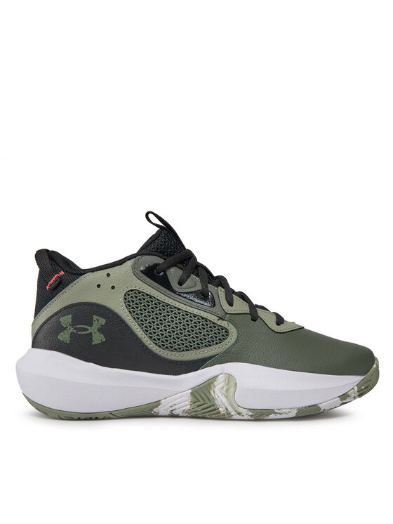 Încălțăminte pentru baschet Under Armour Lockdown 6 3025616-300 Kaki