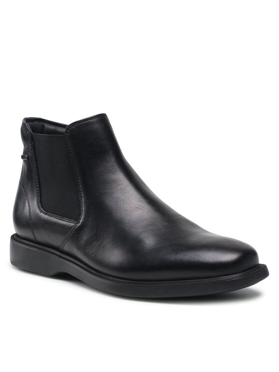 Geox Geox Kotníková obuv s elastickým prvkem U Brayden 2Fit Abx B U64N1B 00043 C9999 Černá