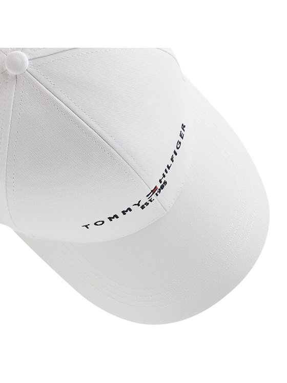 Tommy Hilfiger Tommy Hilfiger Czapka z daszkiem Th Established Cap AM0AM07352 Biały