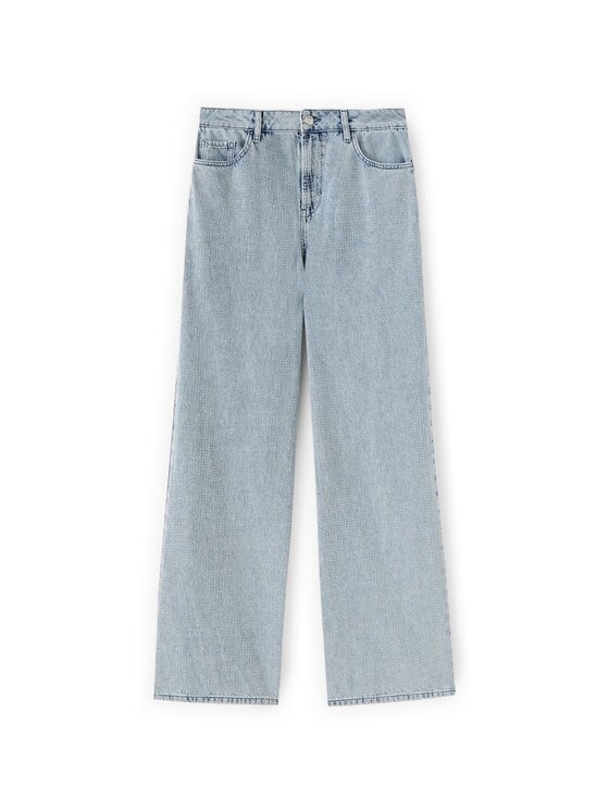 Motivi Motivi Jeans P461Q004473N004 Turchese Over Fit