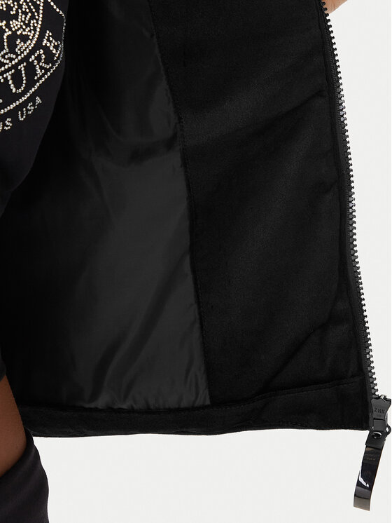 Juicy Couture Juicy Couture Bezrękawnik Lightening JCOGL225551 Czarny Regular Fit