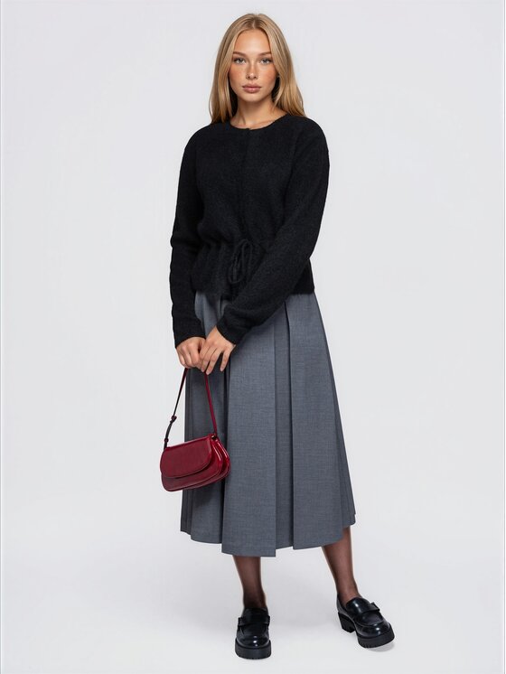 Ombre Ombre Svetr OW-SW-E0068 Černá Regular Fit