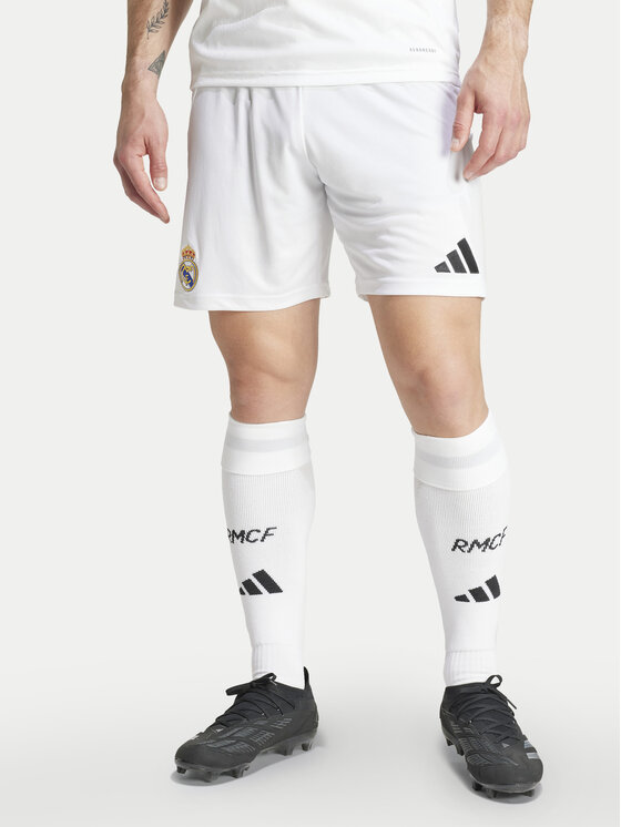 adidas adidas Sportovní kraťasy Real Madrid 24/25 Home IU5008 Bílá Regular Fit