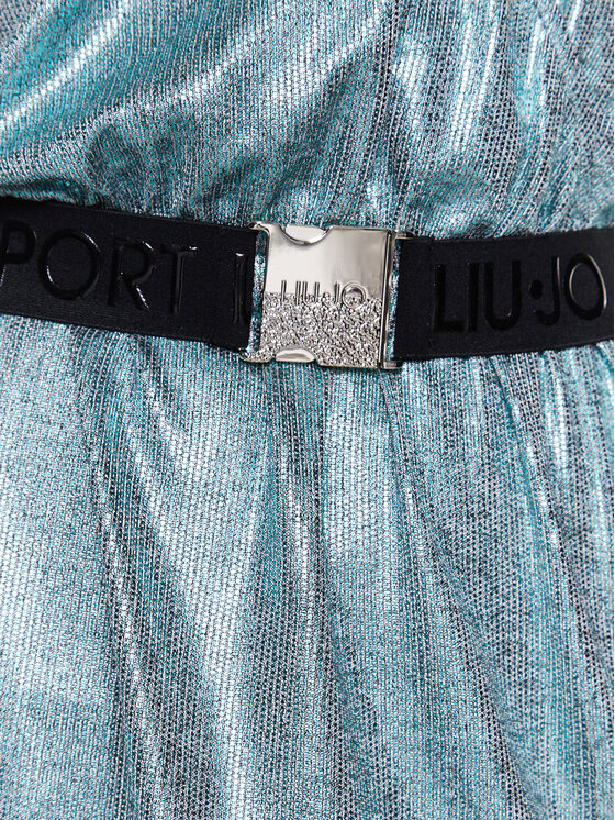 Liu Jo Sport Liu Jo Sport Koktel haljina TA3094 J6580 Plava Regular Fit