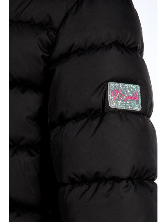 MINOTI MINOTI Kurtka zimowa 18COAT 4 Czarny Regular Fit