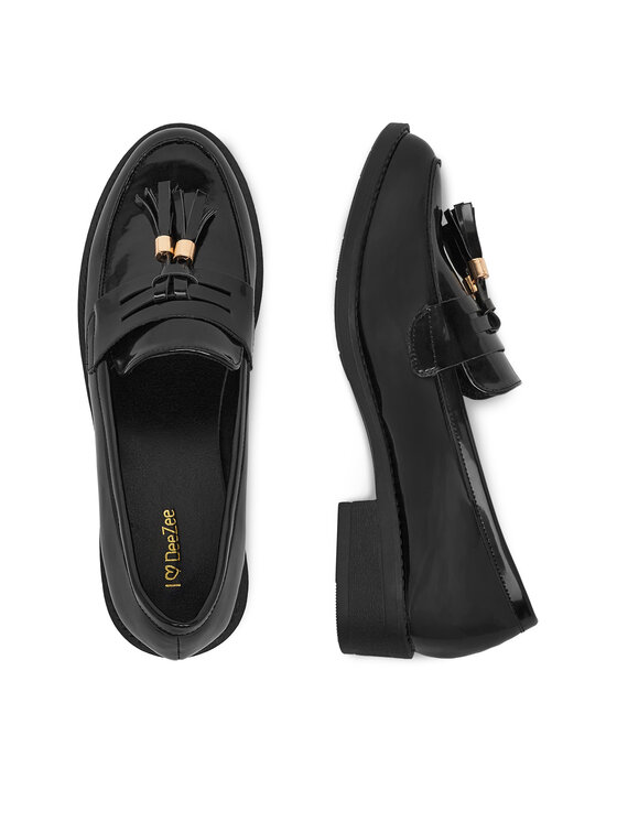 DeeZee DeeZee Loafers 13093-2 Čierna