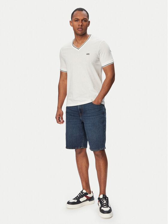 Armani Exchange Armani Exchange Póló XM002512 AF10358 U0009 Fehér Regular Fit