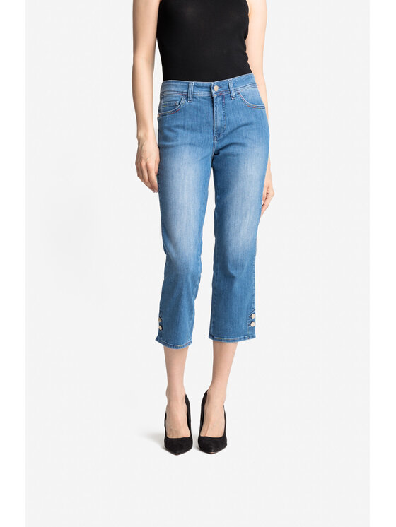 RJ Rocks Jeans RJ Rocks Jeans Jeansy Sabrina Niebieski Straight Leg
