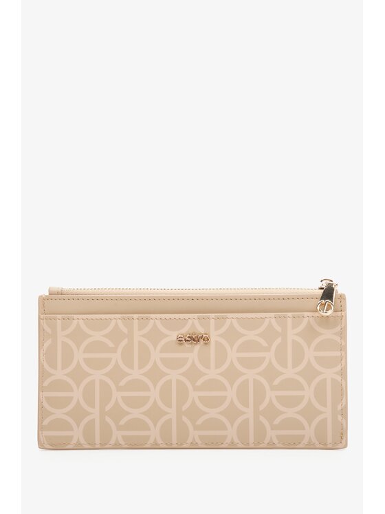 Estro Estro Portafoglio grande da donna ER00113654 Beige