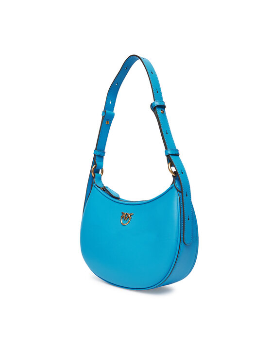 PINKO PINKO Handtasche Half Moon Mini Fl Al 25-26 PLTT 102790 A0F1 Blau