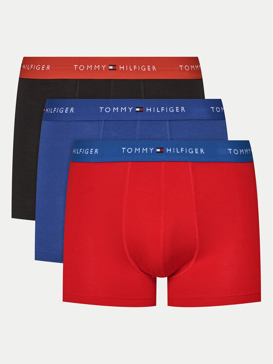 Tommy Hilfiger Tommy Hilfiger Set od 3 para bokserica UM0UM03438 Šarena