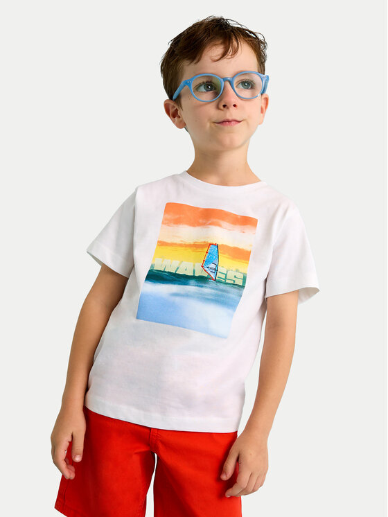 Komplet 2 t-shirtów Mayoral, Rozmiar 7Y, Kolorowy, 3049