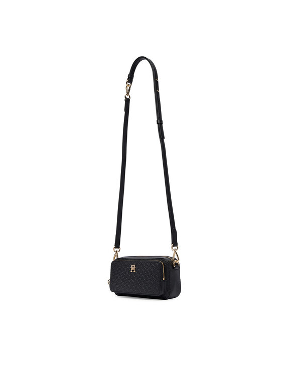 Tommy Hilfiger Tommy Hilfiger Táska Th Daily Camera Bag Mono AW0AW18414 Fekete