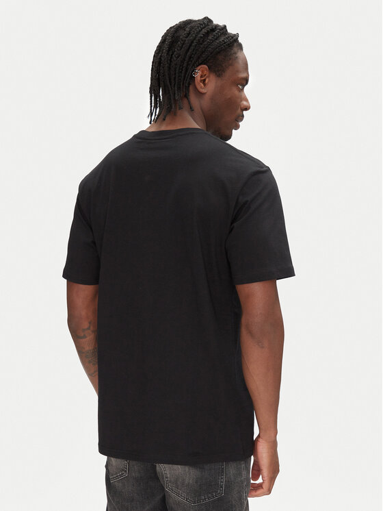 Just Cavalli Just Cavalli T-Shirt 78OAHE22 Czarny Regular Fit