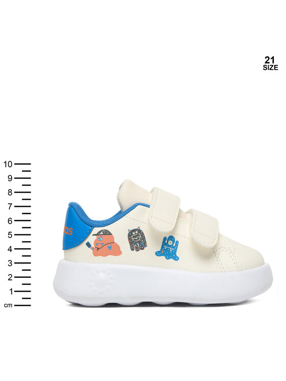 adidas adidas Sneakersy Advantage Cf I KI0740 Kremowy