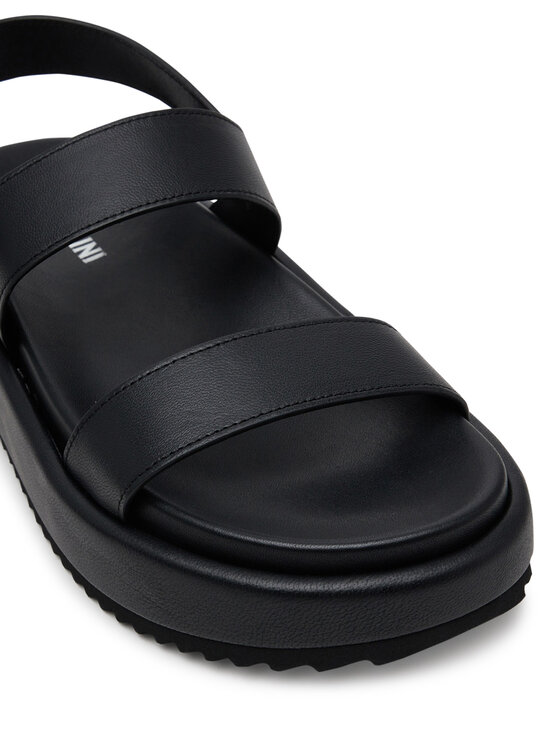 Pollini Pollini Sandále SA16155G1MTL0000 Čierna