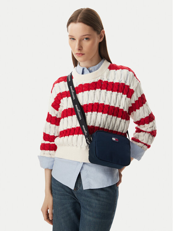 Tommy Jeans Geantă Tjw Ess Daily Crossover AW0AW18769 Bleumarin