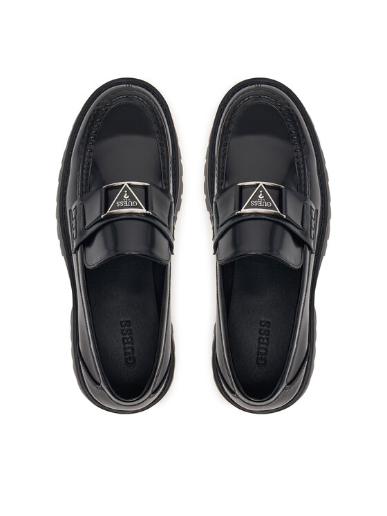 Guess Guess Loafersy FMFGOR LEA14 Černá