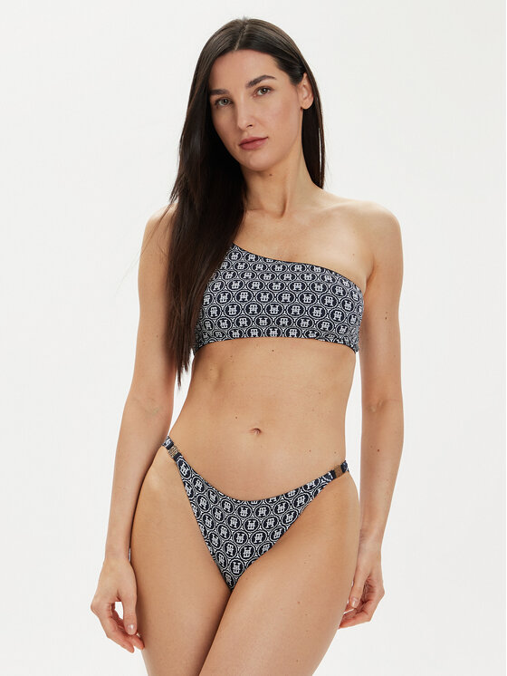 Tommy Hilfiger Tommy Hilfiger Gornji dio kupaćeg kostima UW0UW05310 Tamnoplava