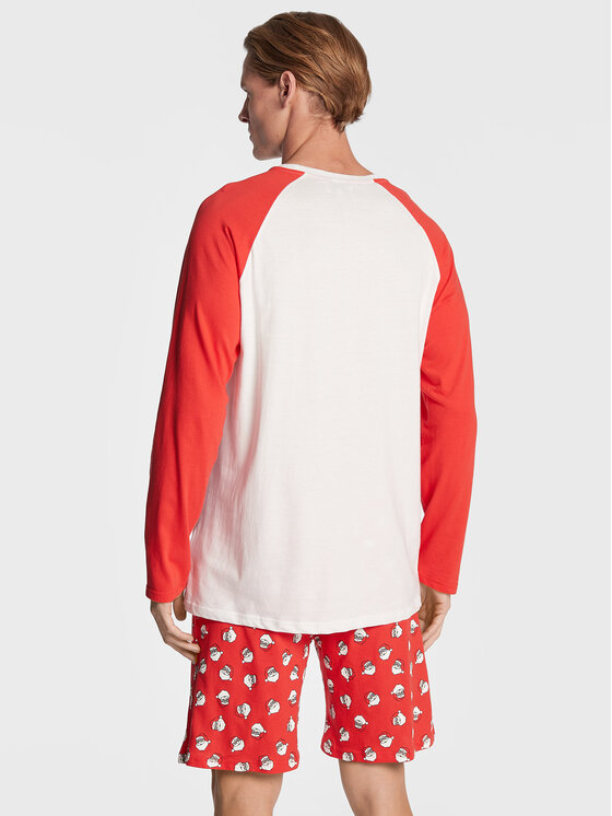 Pigiama MLWS-149SANTA Rosso Regular Fit