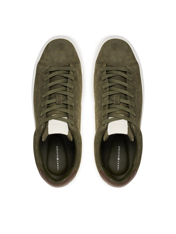 Tommy Hilfiger Tommy Hilfiger Tenisice Premium Dress Cupsole FM0FM05573 Kaki