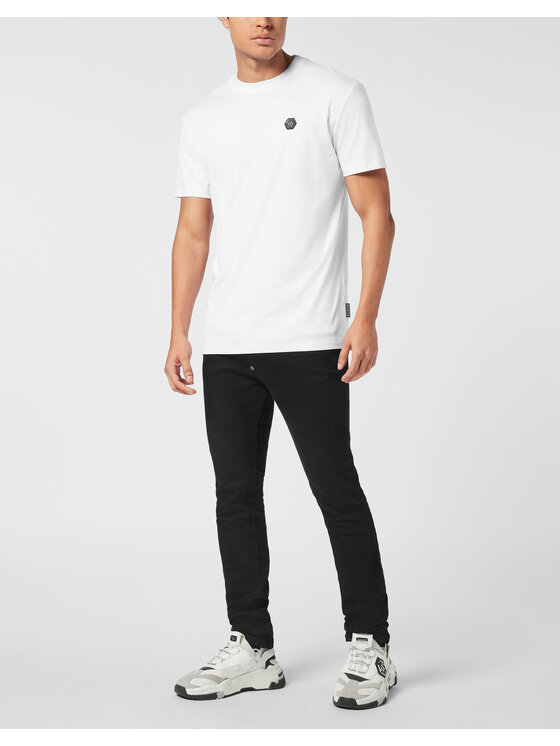 PHILIPP PLEIN PHILIPP PLEIN T-shirt 26249 Bianco Regular Fit