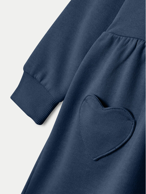 NAME IT NAME IT Úpletové šaty 13231933 Tmavomodrá Relaxed Fit