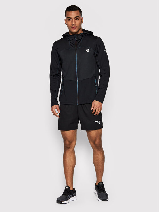 Felpa tecnica Revive II DML490 Nero Regular Fit