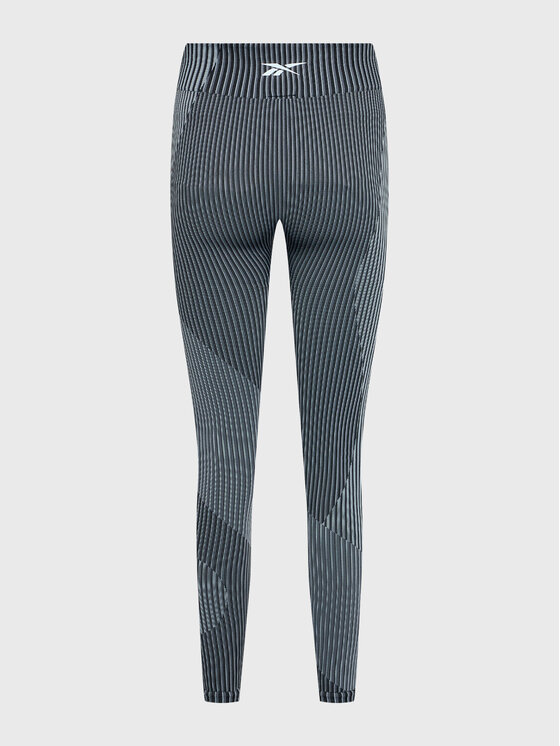 Reebok Reebok Leggings United By Fitness Myoknit HI6325 Siva Slim Fit