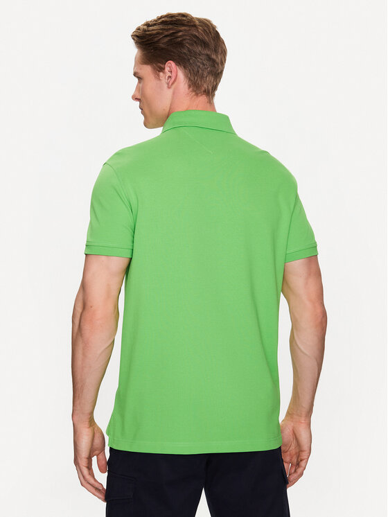 Tommy Hilfiger Tommy Hilfiger Polo särk 1985 MW0MW17770 Roheline Regular Fit