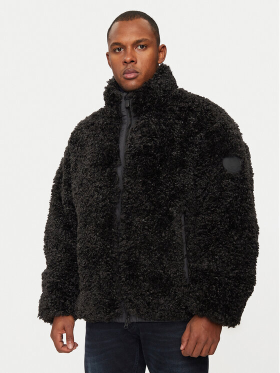 Save The Duck Save The Duck Télikabát D32014M CURL19 Fekete Regular Fit