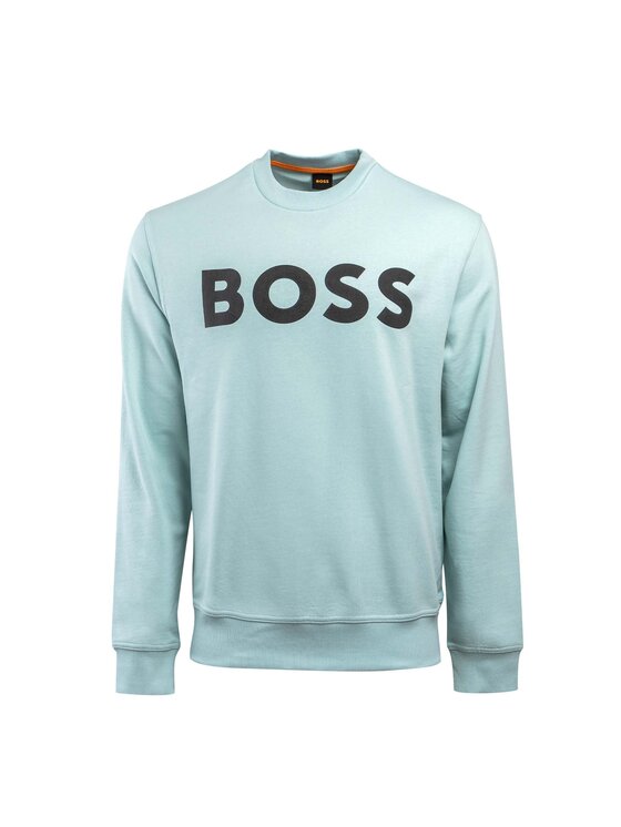 BOSS Boss Felpa 50487133-446_XL Turchese Regular Fit
