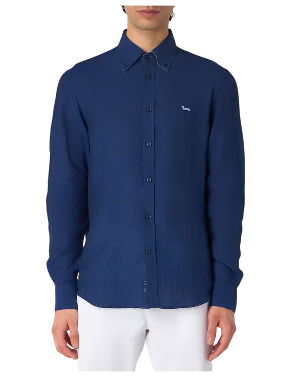 Harmont & Blaine Harmont & Blaine Camicia CRN014010883B Blu scuro Regular Fit
