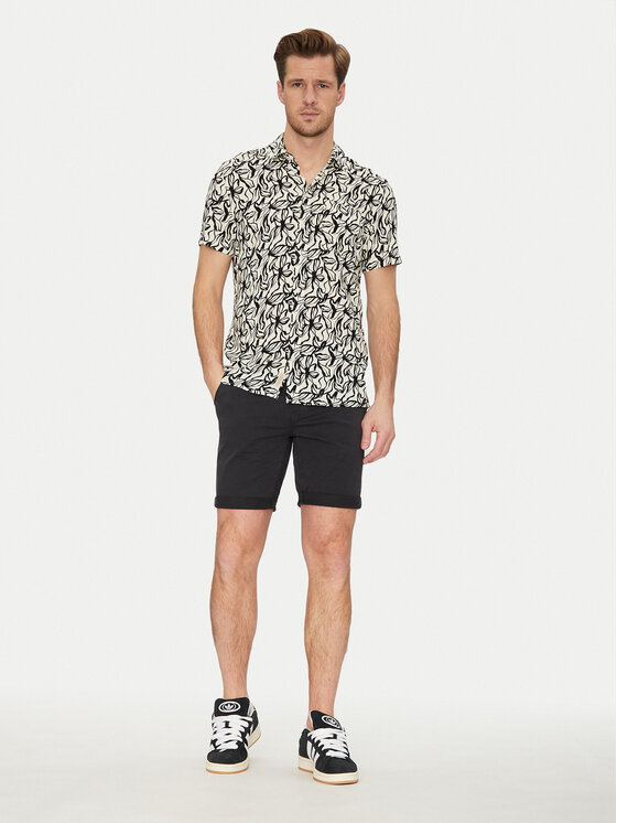 Blend Blend Košile 20718223 Černá Regular Fit