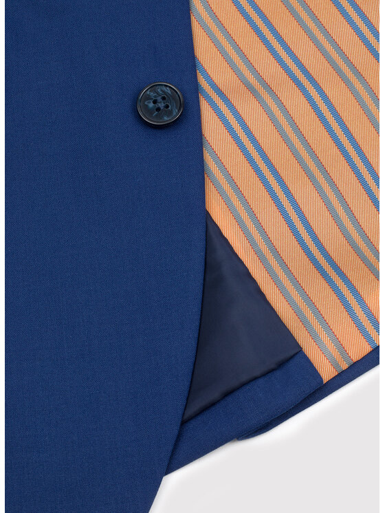 Pako Lorente Pako Lorente Marynarka P22SF-3G-019 Granatowy Slim Fit