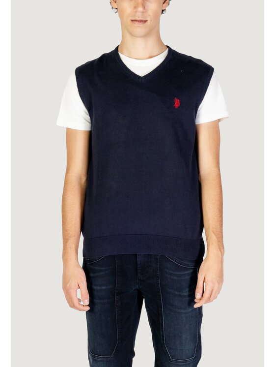 Sweter U.S. Polo Assn., Rozmiar M, Niebieski, US40 174001