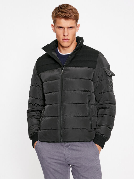 BOSS Kurtka zimowa Cerulio 50499796 Czarny Regular Fit