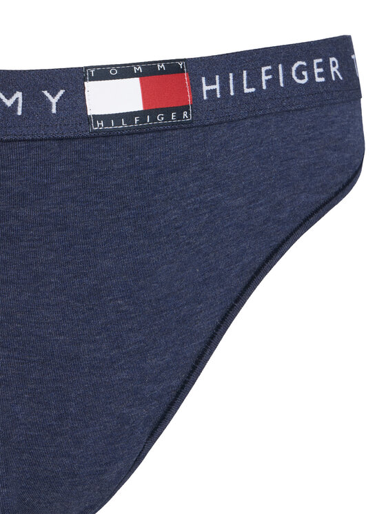 Tommy Hilfiger Tommy Hilfiger Chilot tanga UW0UW06039 Bleumarin