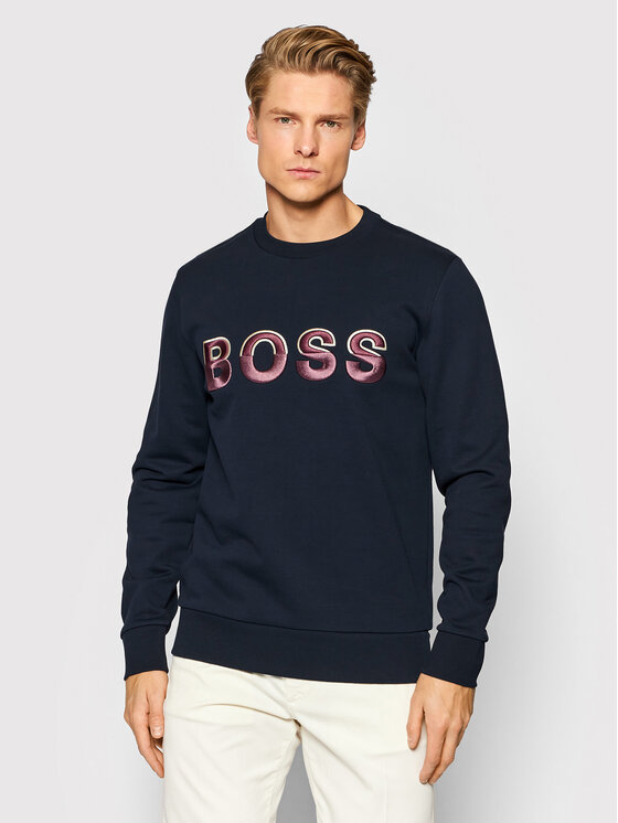 Felpa Stadler 57 50458160 Blu scuro Regular Fit