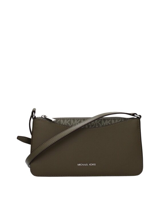 Michael Kors Michael Kors Torebka Green Fabric Crossbody Zielony