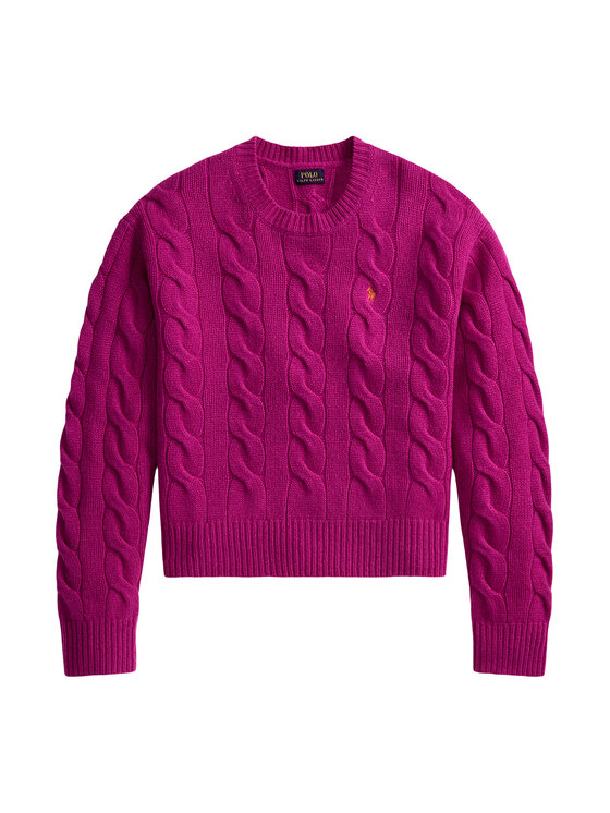 Polo Ralph Lauren Polo Ralph Lauren Sveter 211A91216001 Ružová Straight Fit